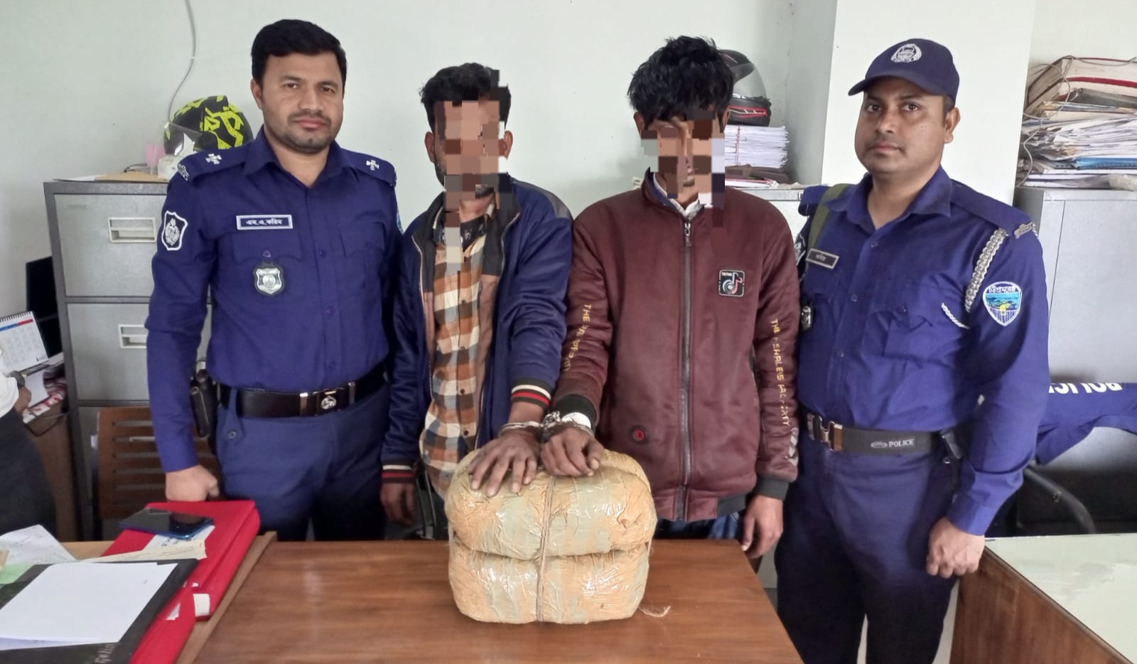 বিজয়নগরে সাজাপ্রাপ্ত আসামীসহ গ্রেফতার ২  