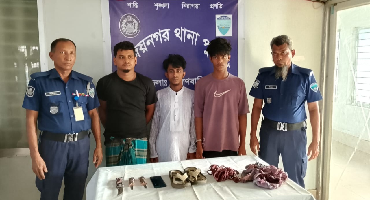 ব্রাহ্মণবাড়িয়া বিজয়নগরে অজ্ঞাত গলাকাটা মৃত দেহের পরিচয় শনাক্ত সহ ৩ আসামি গ্রেফতার