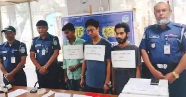 ময়মনসিংহে প্রযুক্তি প্রতারক ও সীম বানানোর কারিগর গ্রেফতার-৩