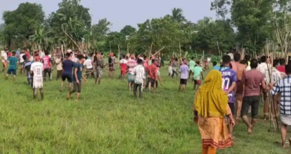 নাসিরনগরে তুচ্ছ ঘটনাকে কেন্দ্র করে সংঘর্ষে আহত শতাধিক