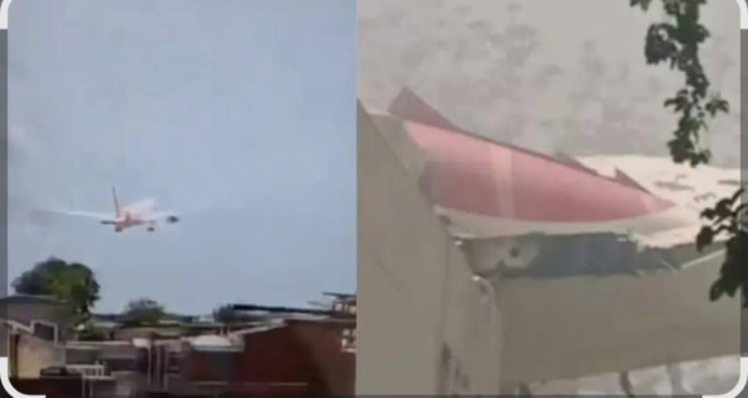 ভারতের গুজরাট রাজ্যে আমেদাবাদ এর কাছে ভয়াবহ বিমান দুর্ঘটনা, উদ্ধার কাজে পুলিশ বাহিনী