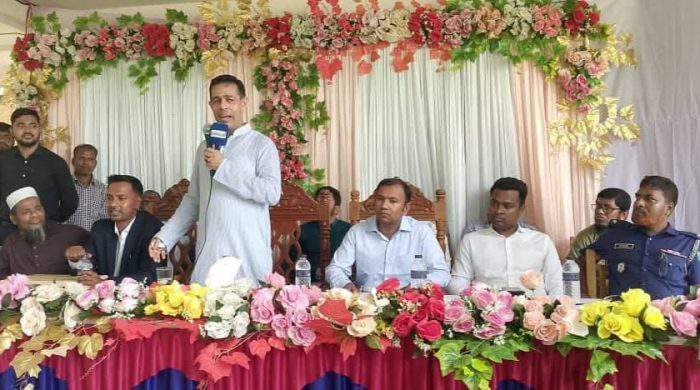ছাতকে প্রধান উপদেষ্টার বিশেষ সহকারী মনির হায়দারকে সংবর্ধনা।