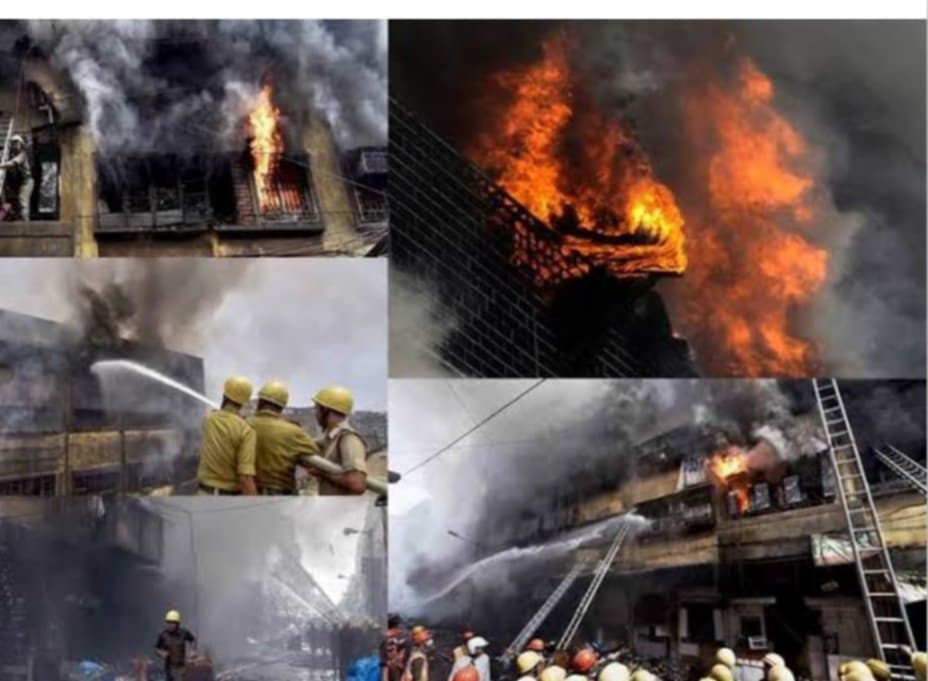 আজ ভোরে কলকাতার বড়বাজারে ভয়াবহ অগ্নিকাণ্ড, এই ঘটনায় মৃত্যু হয়েছে 14, জনের,আহত বহু