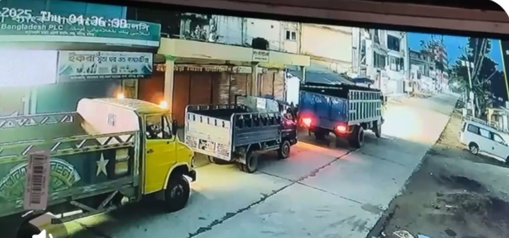 নবীগঞ্জের আউশকান্দিতে ভোর রাতে ৩টি ট্রাক যোগে ডাকাতি! ৬ লক্ষ টাকার মালামাল খোয়া! থানায় লিখিত অভিযোগ 