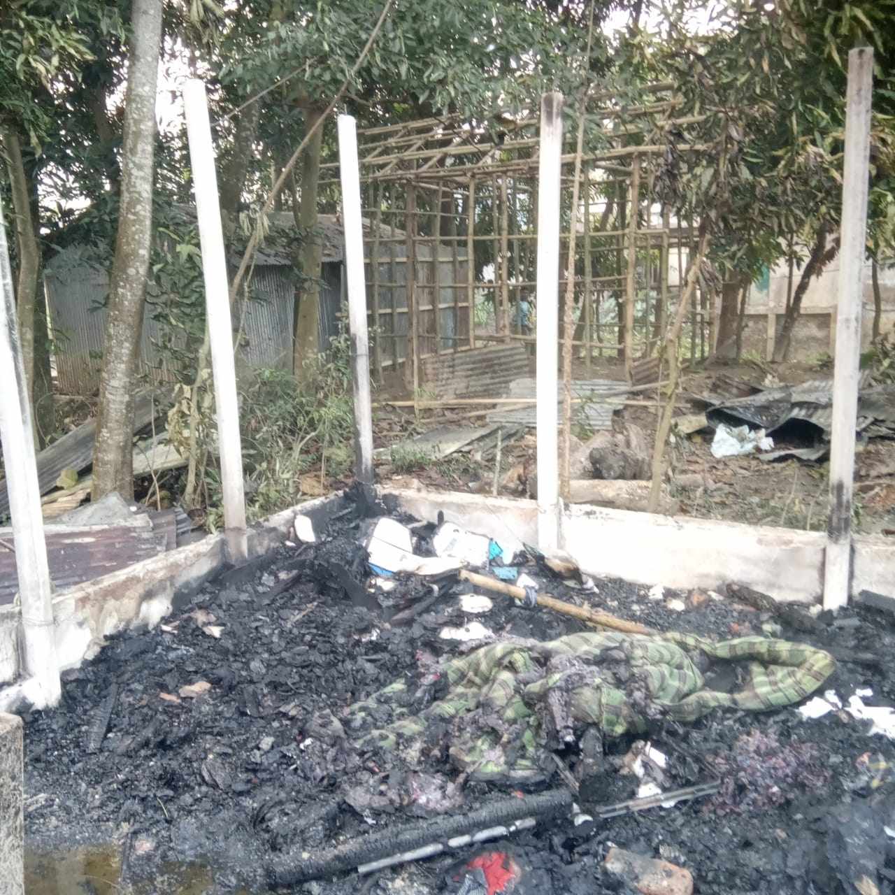 ছাতকে পৃথক স্থানে অগ্নিকাণ্ডে ব্যাপক ক্ষয়ক্ষতি