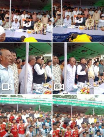 নাসিরনগরে জাতির পিতা বঙ্গবন্ধু শেখ মুজিবুর রহমান জাতীয় গোল্ডকাপ টুর্নামেন্ট ফাইনালে নাসিরনগর সদর ইউনিয়ন টিম বিজয়ী