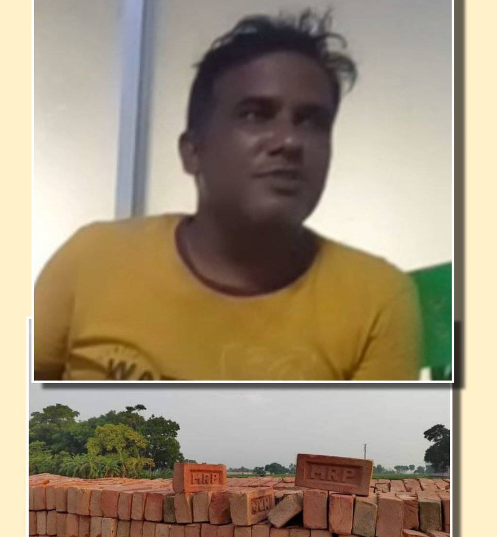 চিনিশপুর ইউপি সদস্য দেলোয়ারের বিরুদ্ধে রাস্তার ইট চুরির অভিযোগ