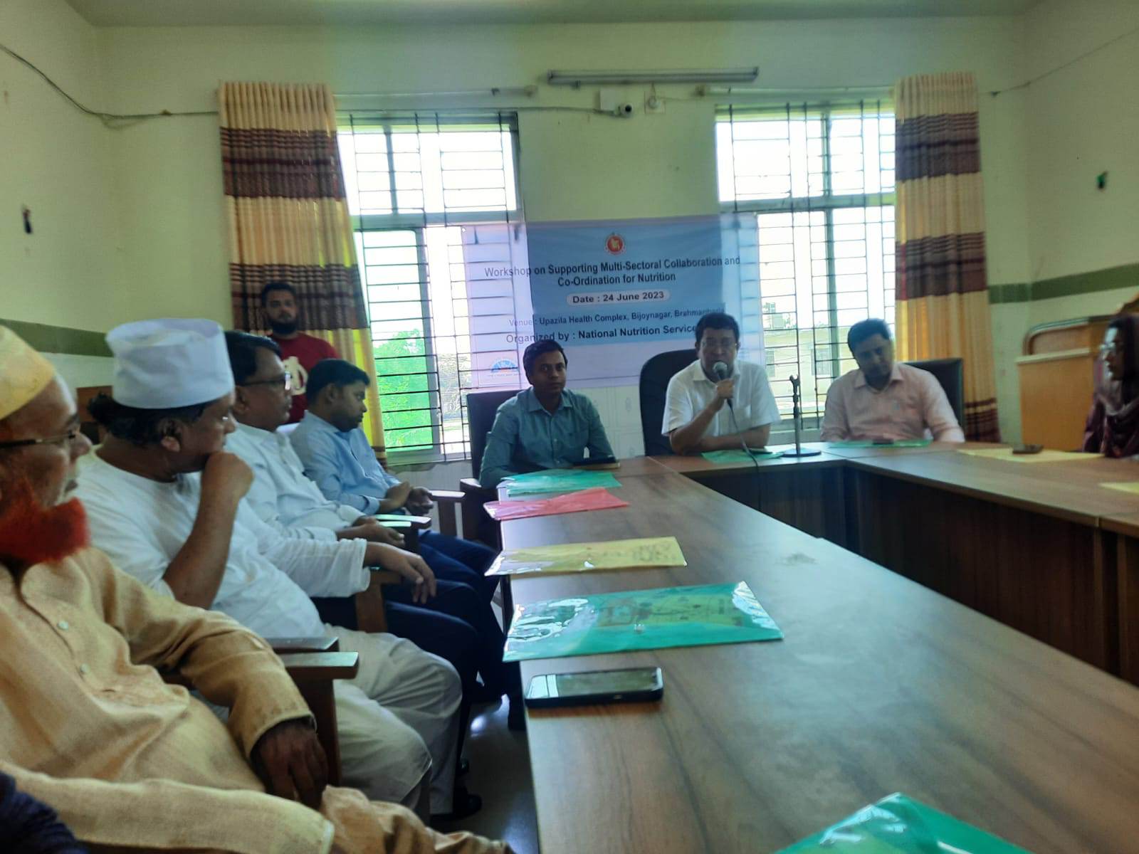 ব্রাহ্মণবাড়িয়ার বিজয়নগর হাসপাতালে কর্মশালা অনুষ্টিত