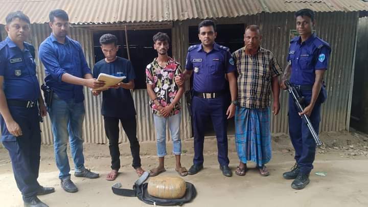 ব্রাহ্মণপাড়ায় ৪ কেজি গাঁজাসহ আটক ১