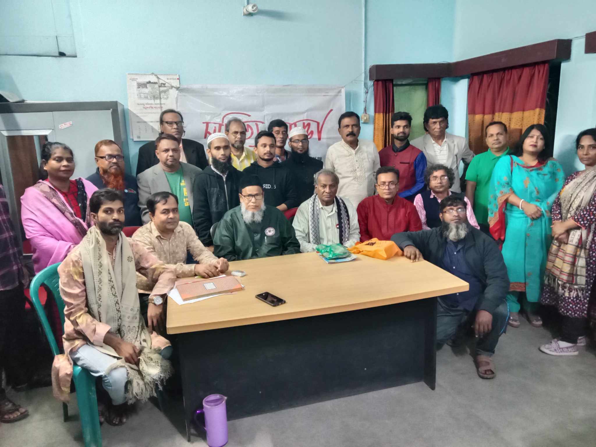 বাংলাদেশ রাইটার্স ক্লাব নারায়ণগঞ্জ সাহিত্য আড্ডা ও কমিটি ঘোষণা (২৪-২৭)
