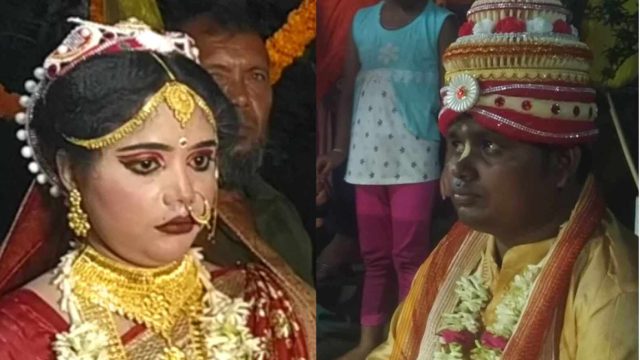 ভূমিহীন ধীরেন্দ্র দাস এর মেয়েকে নিজ খরচে বিয়ে দিয়ে মানবিক দৃষ্টান্ত স্থাপন করেছে ডাক্তার খোকন আচার্য্য হৃদয়