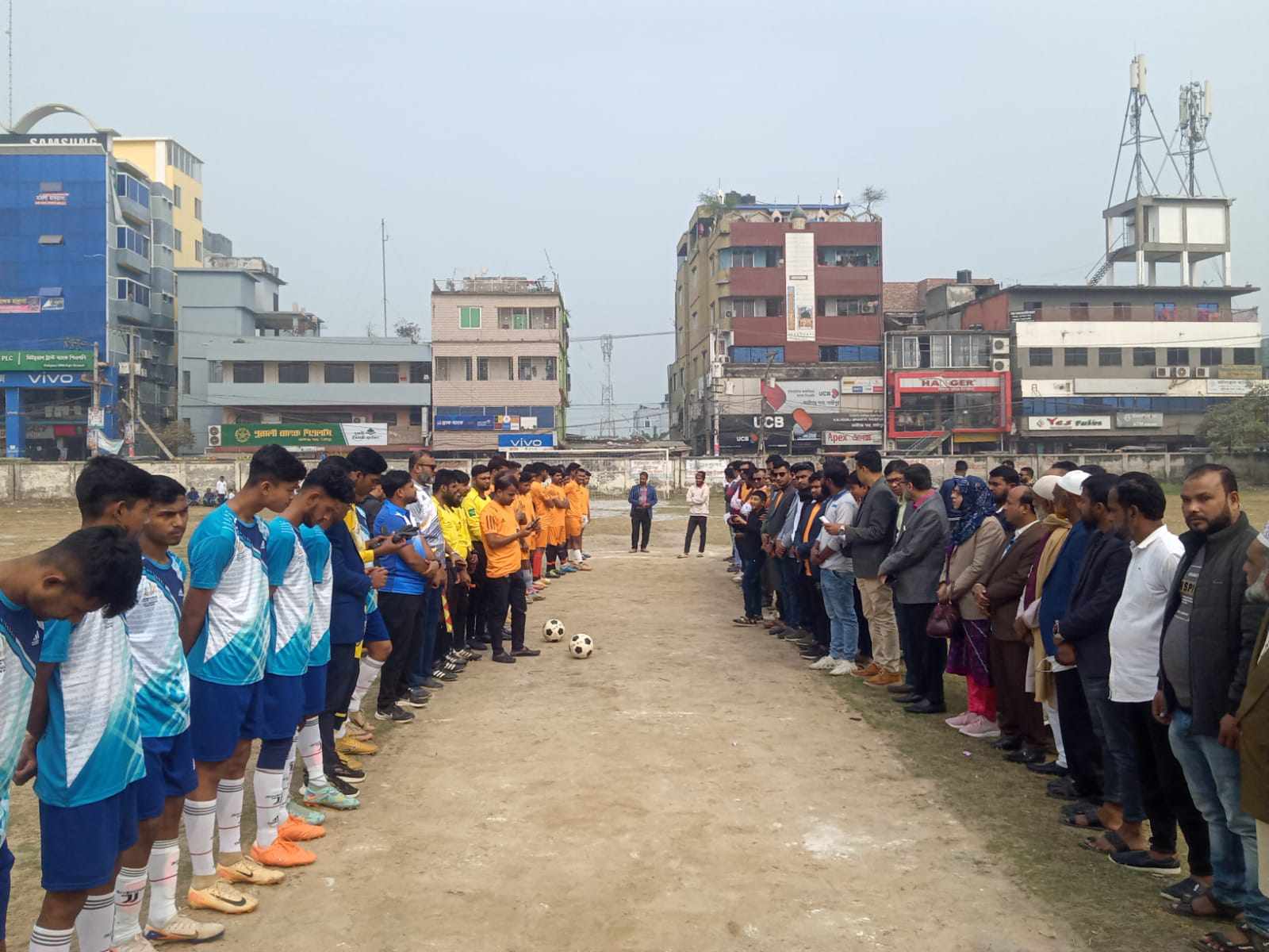 তারুণ্যের উৎসব উদযাপন উপলক্ষে কালীগঞ্জে উপজেলায় ফুটবল টুর্নামেন্ট অনুষ্টিত