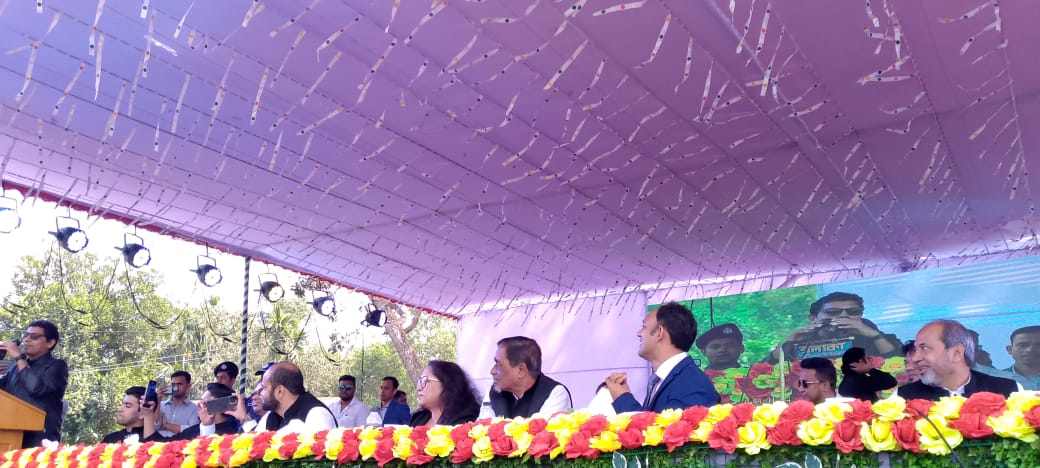 চুনারুঘাট তারুণ্যের সমাবেশ করলেন—ব্যারিস্টার সুমন