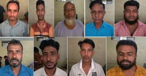 ময়মনসিংহে ডিবির অভিযানে লুণ্ঠিত ইলেকট্রনিকস তামারতারসহ ৯ ডাকাত গ্রেফতার