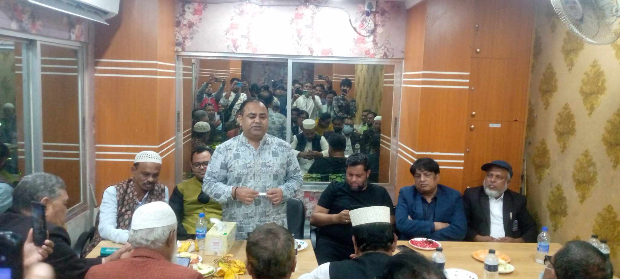 মাধবদী প্রেসক্লাবের সাংবাদিকদের সাথে নরসিংদী সদর আসনের সতন্ত্র প্রার্থীর মতবিনিময়